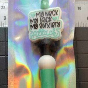 Anxiety Beaded pen